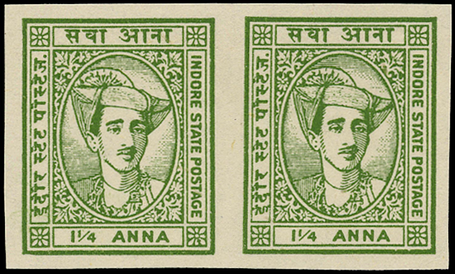 I.F.S. INDORE 1940  SG39a Mint