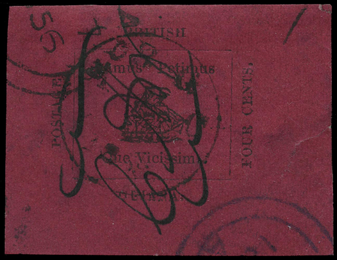 BRITISH GUIANA 1856  SG24 Used