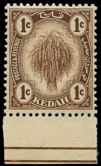 MALAYA - KEDAH 1919  SG15w Mint