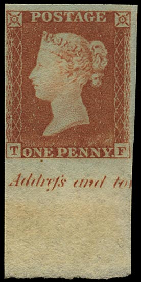 GB 1841  SG8 Pl.161 Mint - Superb unused o.g. example