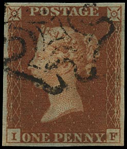 GB 1841  SG8 Pl.9 Used (IF)