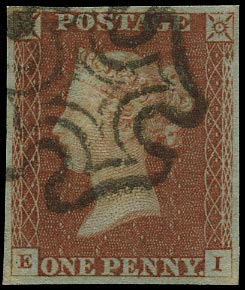 GB 1841  SG8 Pl.16 Used VFU (EI)