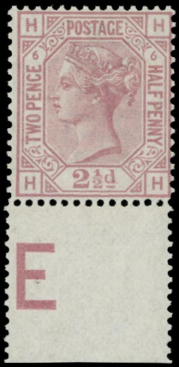 GB 1876  SG141 Pl.6 Mint - unmounted o.g. example (HH)