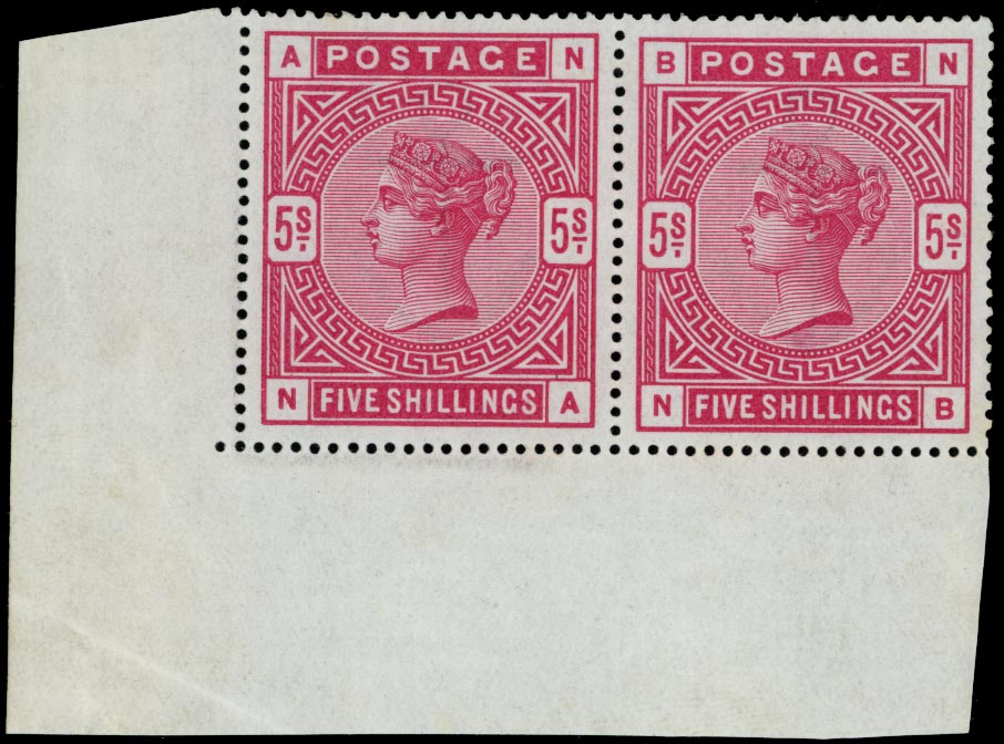 GB 1884  SG181 Mint Unmounted o.g.