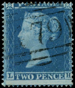 GB 1855  SG27 Pl.5 Used