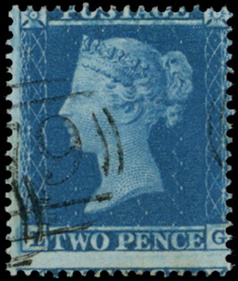 GB 1855  SG27 Pl.5 Used