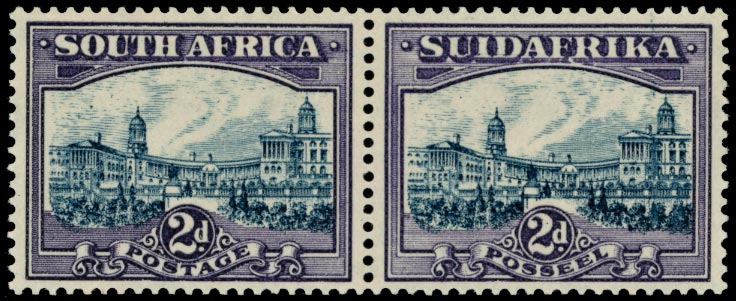 SOUTH AFRICA 1930  SG44e Mint unmounted 2d blue and violet rotogravure printing