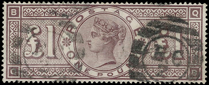 GB 1888  SG186 Used