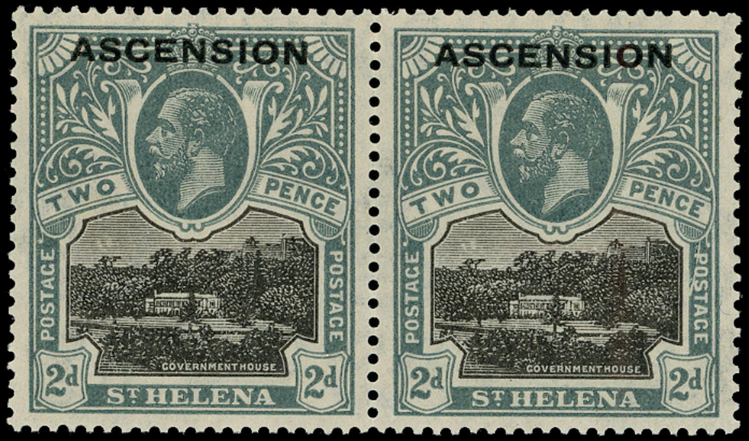 ASCENSION 1922  SG4a Mint