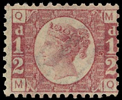 GB 1878  SG48 Pl.19 Mint - unmounted o.g. example