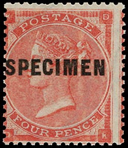 GB 1862  SG79s Pl.3 Specimen type 5