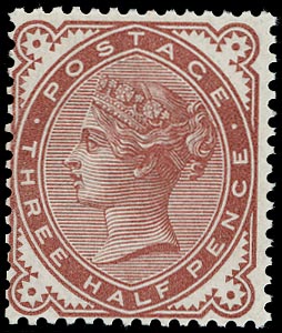 GB 1880  SG167 Mint - unmounted o.g. example