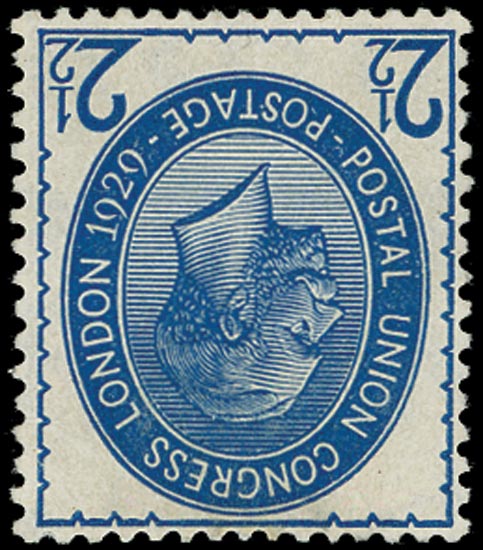 GB 1929  SG437wi Mint - unused o.g. (Wmk. Inverted) example