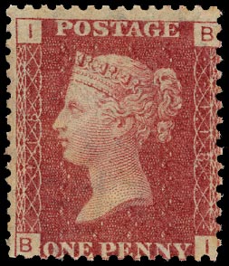 GB 1868  SG43 Pl.118 Mint Unmounted o.g.