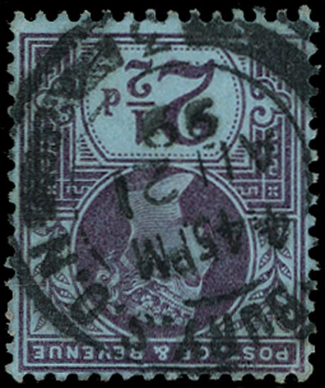 GB 1887  SG201wi Used