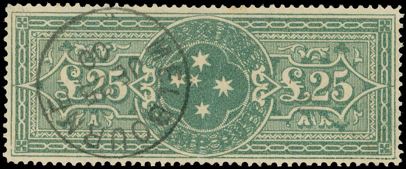 VICTORIA (AUS) 1896  SG351 Used £25 dull bluish green