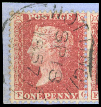 GB 1857  SG40 Pl.34 Used - VFU Nottingham datestamp