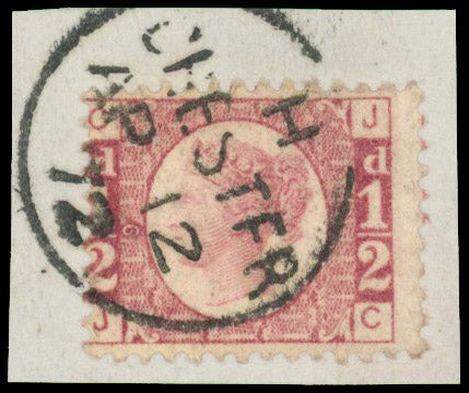 GB 1870  SG48 Pl.9 Used - Superb Chester cds