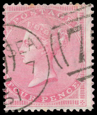 GB 1857  SG66a Used - Fine used numeral example