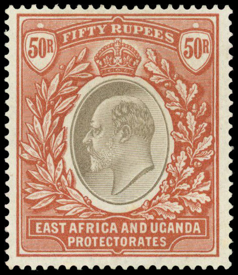 KUT SG 16 Mint 1903-04 50r grey and red-brown