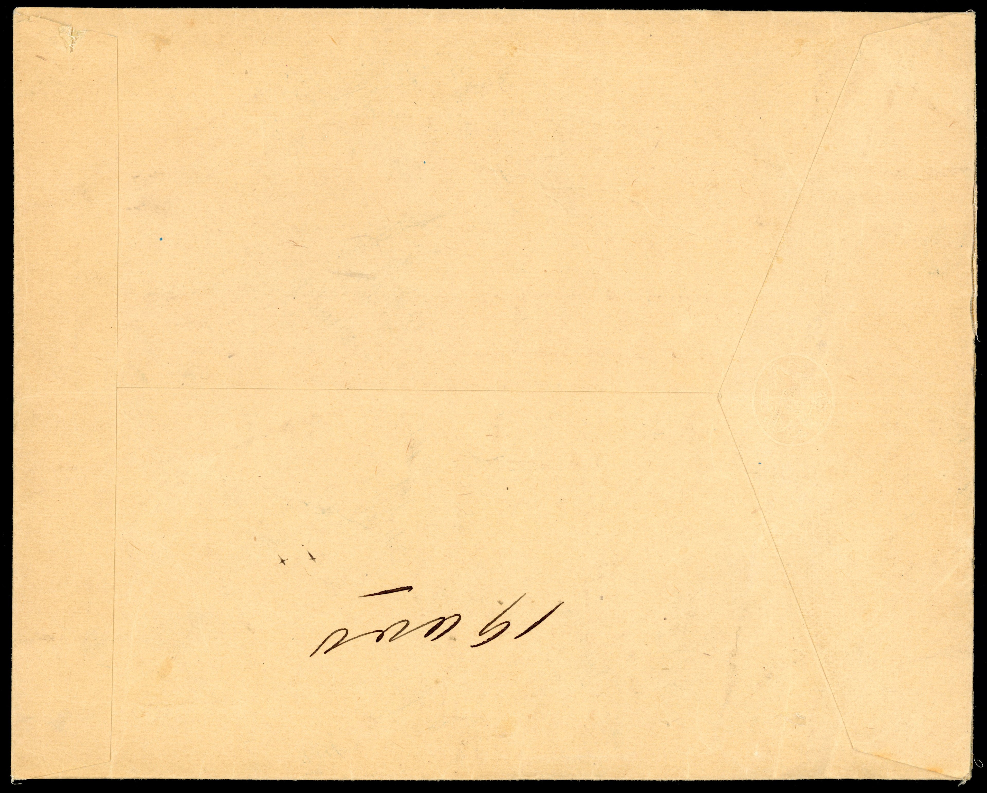 Falkland Islands SG 48 Mint 1904-12 KEVII 1s sheet and cover