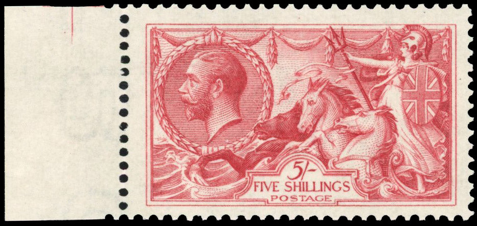Great Britain SG 416 Unmounted mint 1918-19 5s rose-red