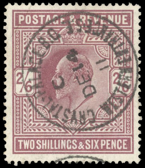 Great Britain 1911-13 2s6d dull reddish purple Somerset House printing