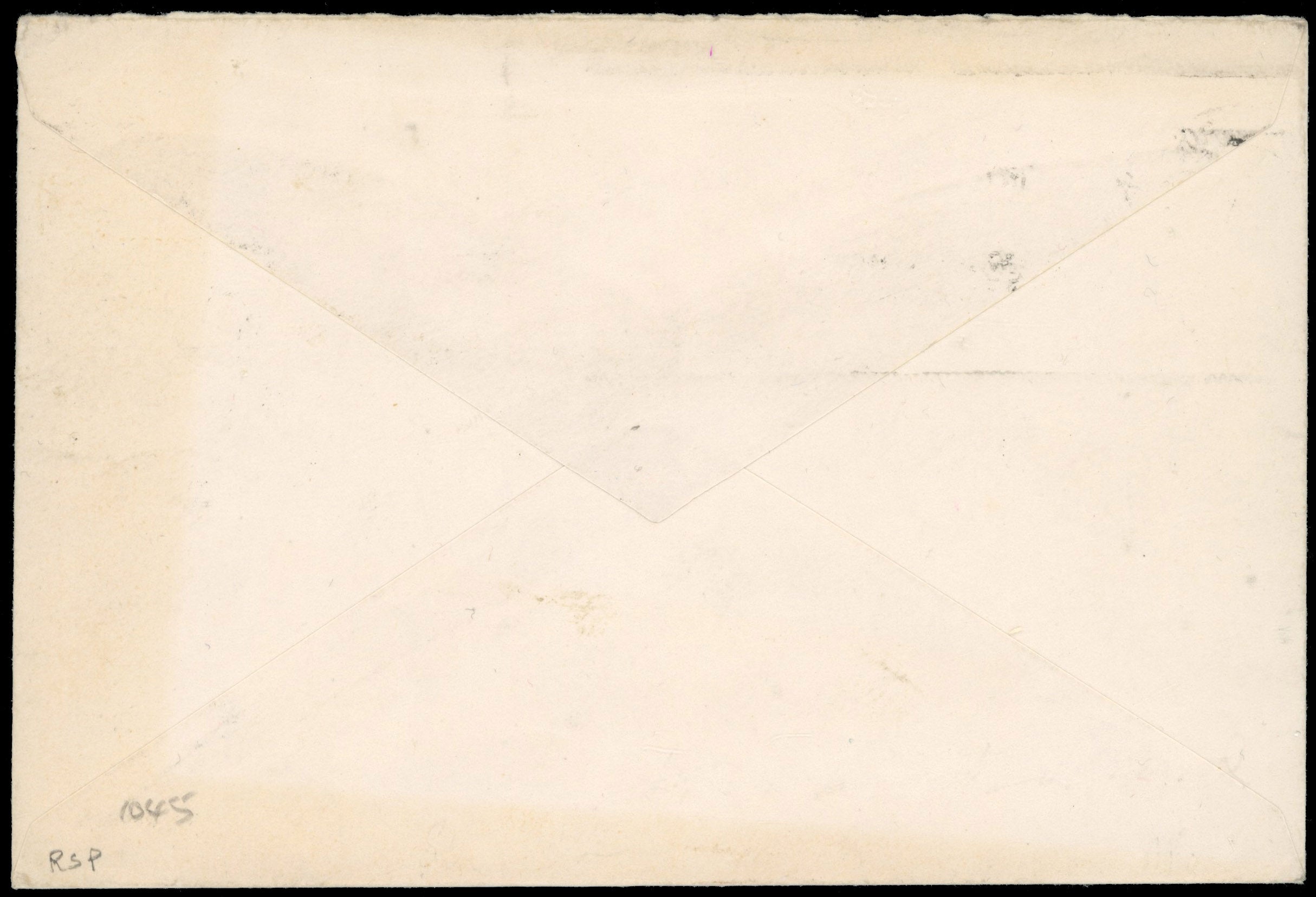 Northern Rhodesia SG D2a Cover 1929-52 2d postage due bisect