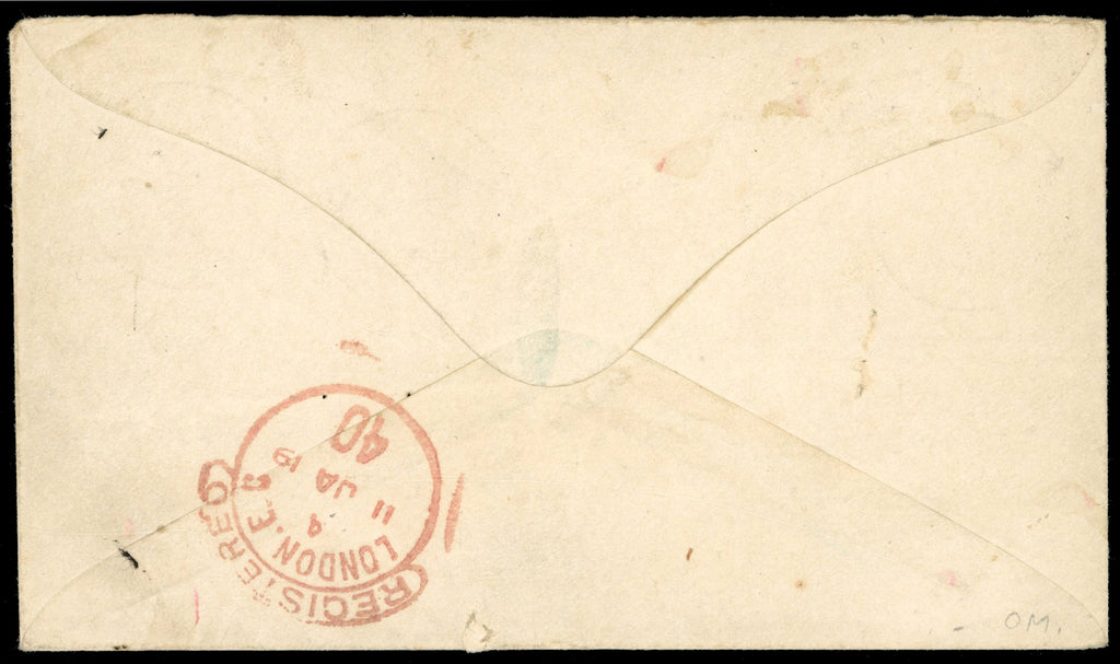 Penrhyn Island SG 10, 29 1918 registered cover to England