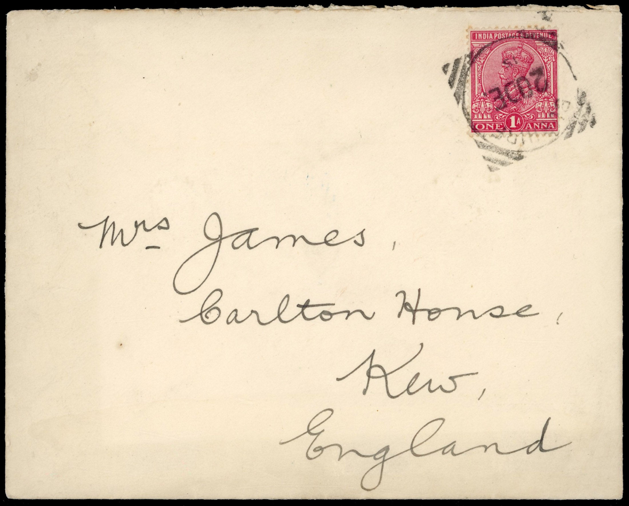 India Used Abroad SG Z176 1915 cover from Bushire to England