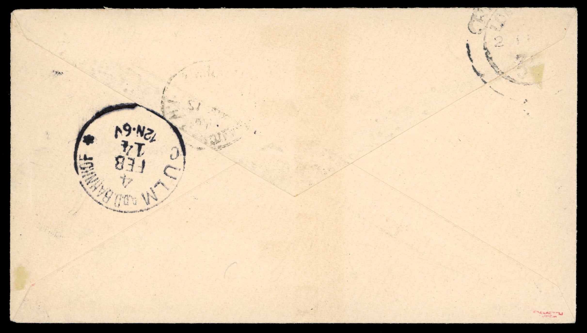 Antigua SG 40b 1914 registered cover to Germany with KEVII 5s