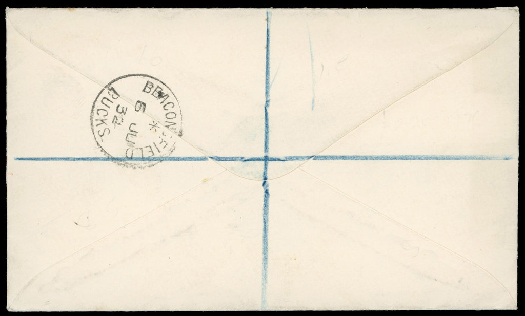 Seychelles SG 98, 105/06, 111 1932 registered cover to England with 1921-32 2c, 6c, 9c, 12c