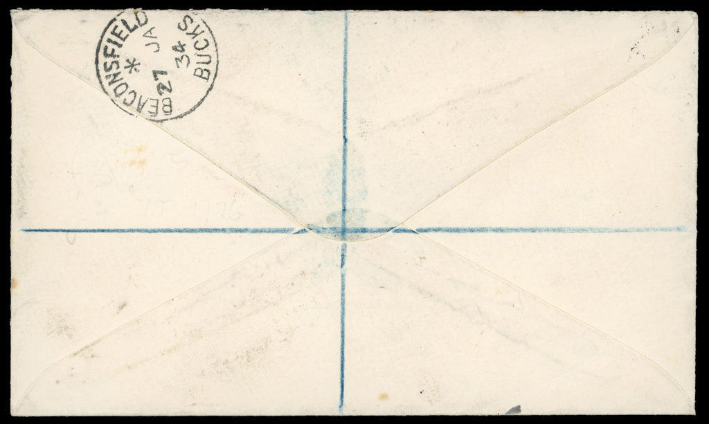 Seychelles SG 121 1934 registered cover to England with 1921-32 1r50
