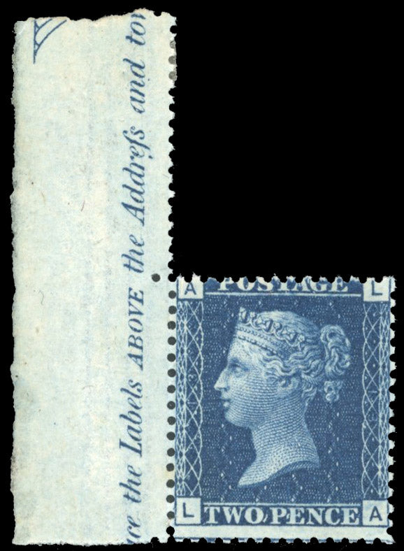 Great Britain SG 46 plate 13 Unmounted Mint 1858-76 2d blue