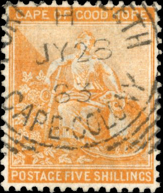 Cape of Good Hope SPERATI forgery 'used'
