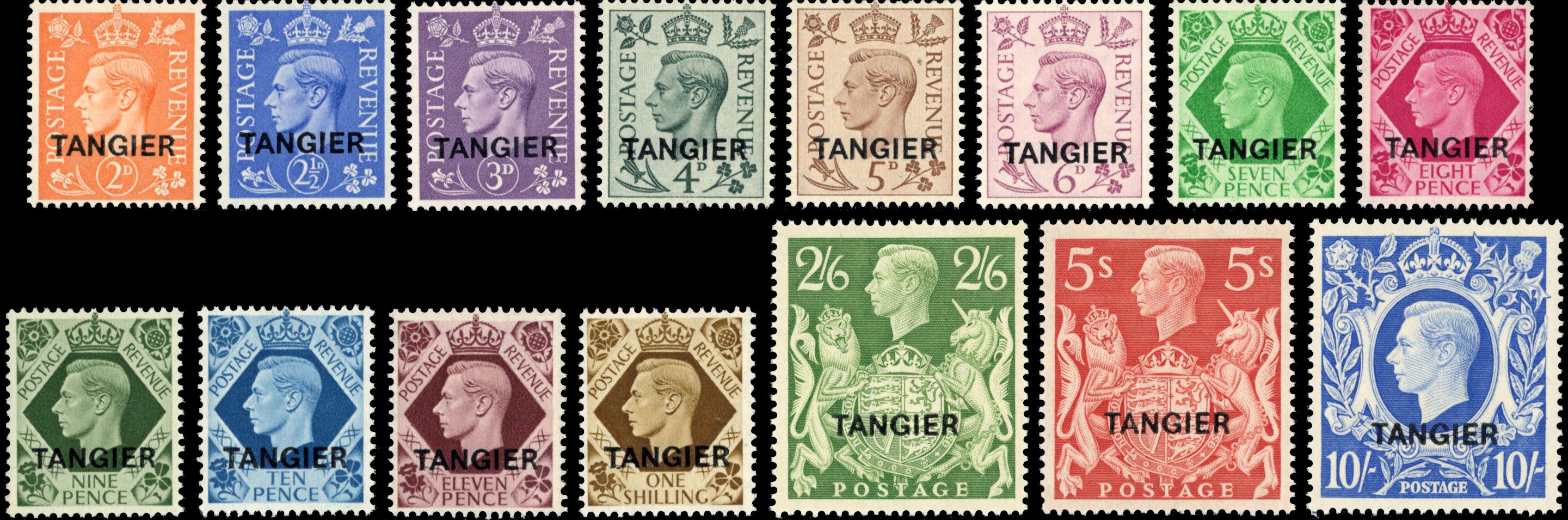 Morocco Agencies SG 261/275 Unmounted Mint 1949 Tangier set of 15