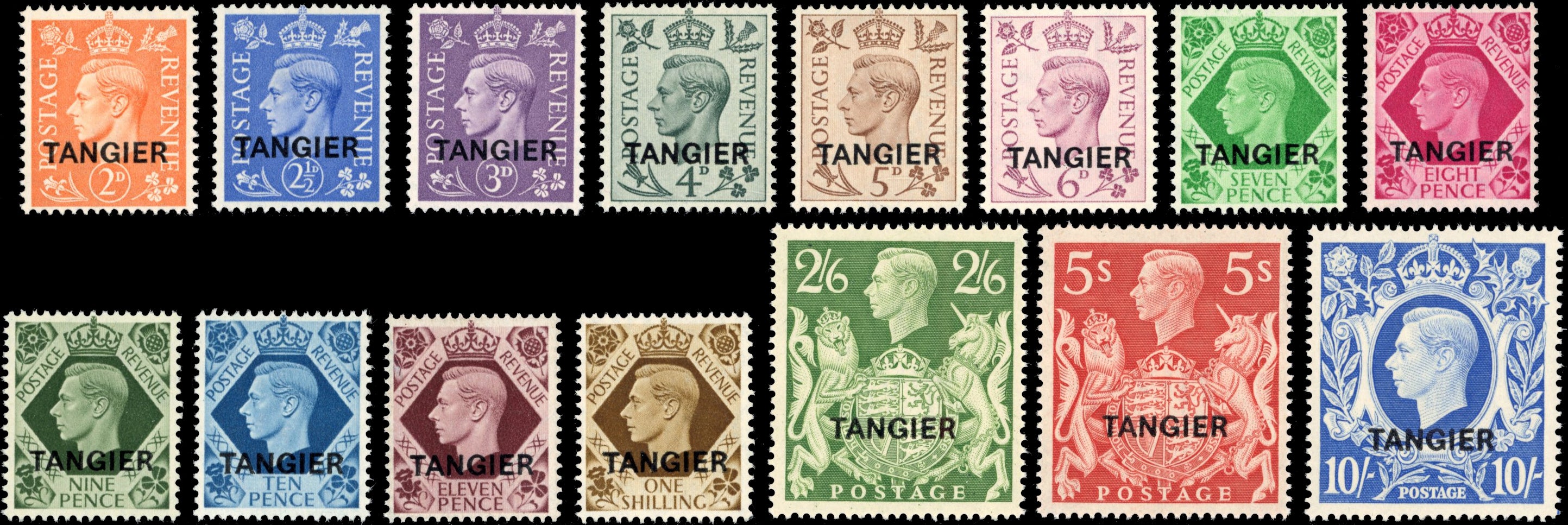 Morocco Agencies SG 261/275 Unmounted Mint 1949 Tangier set of 15