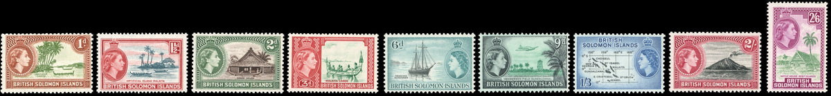 British Solomon Islands SG 103/111 Unmounted Mint 1963-64 set of 9