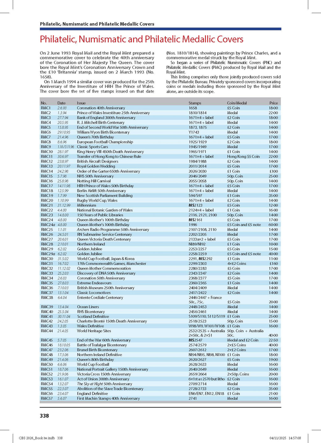 2026 Collect British Stamps Catalogue