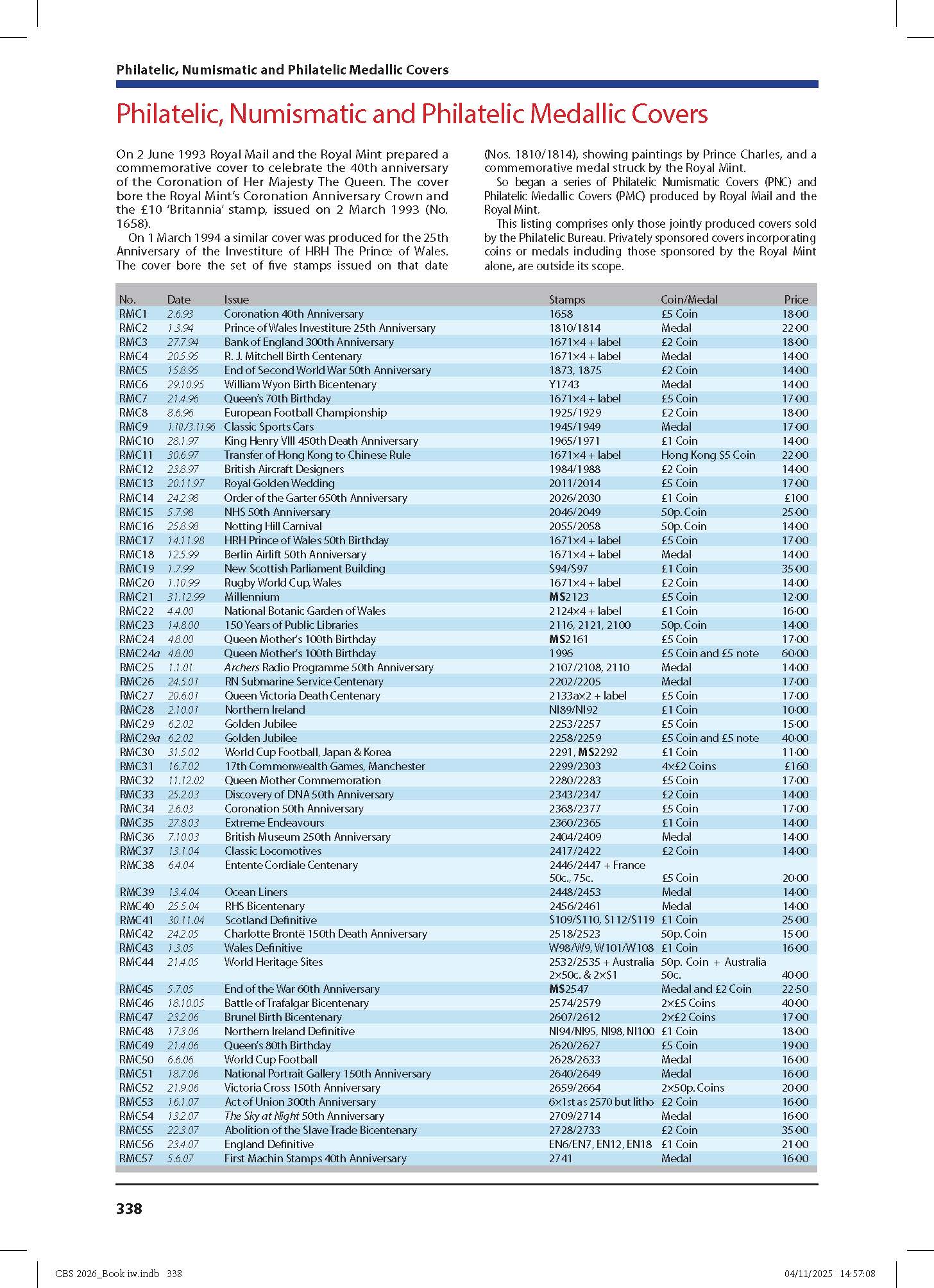2026 Collect British Stamps Catalogue