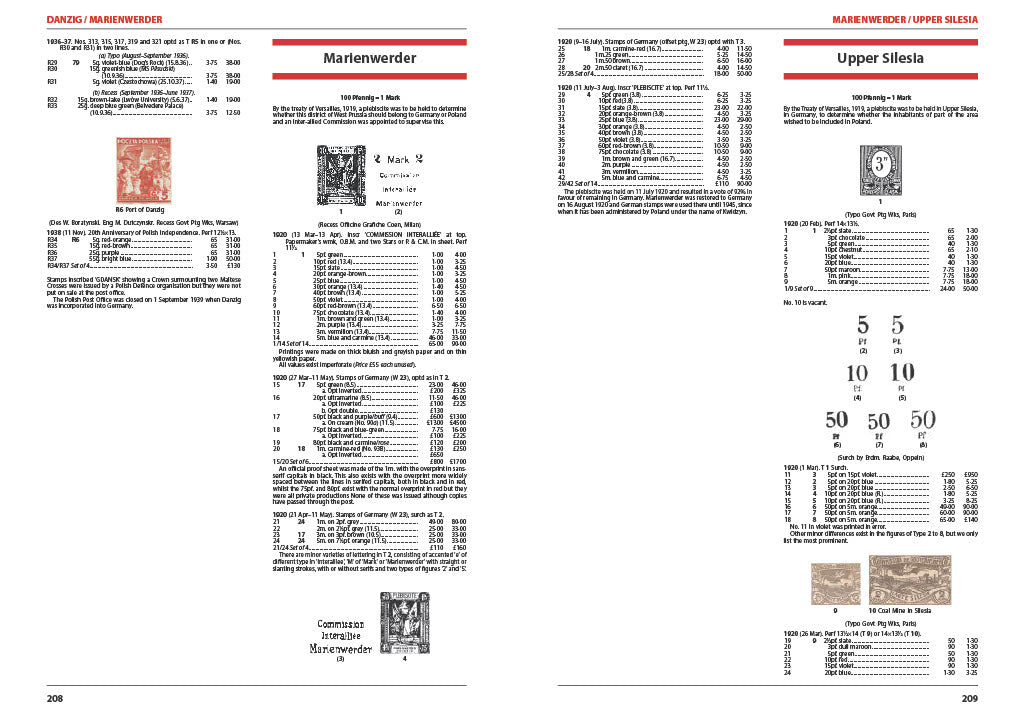 Poland Stamp Catalogue 2nd Edition