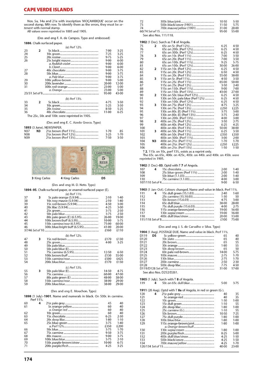 Portugal & Colonies Stamp Catalogue 1st Edition