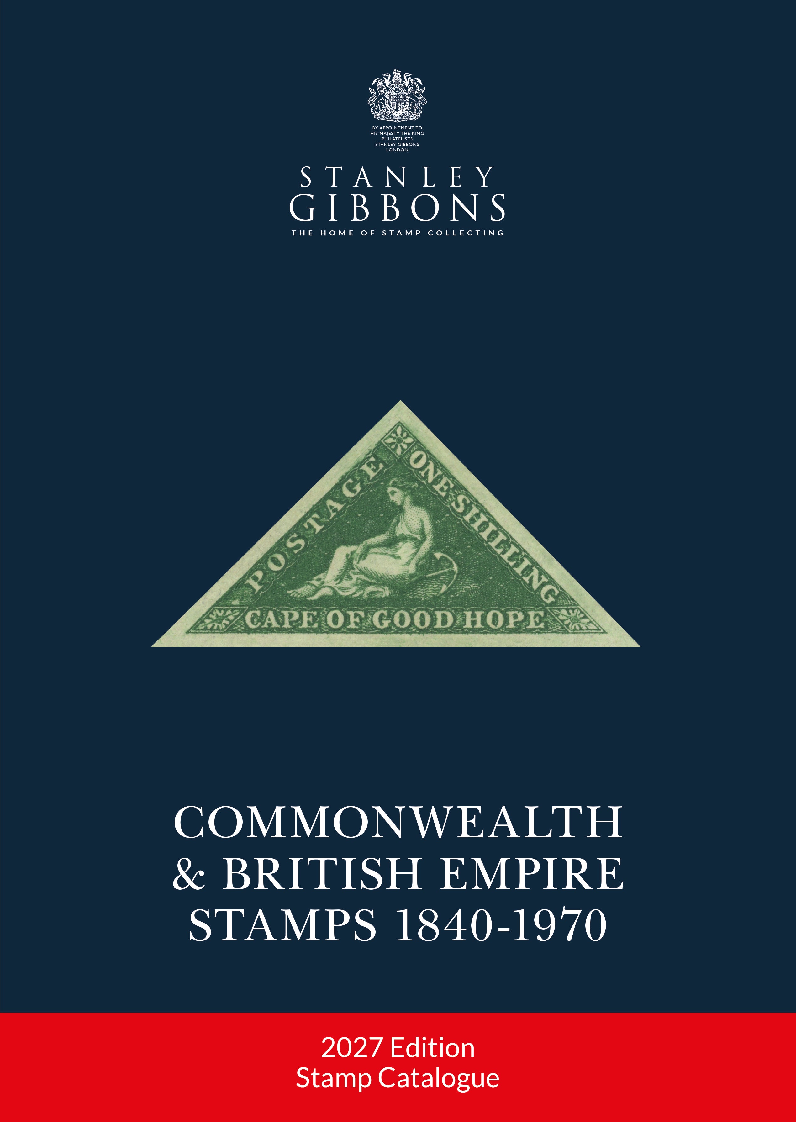2027 Commonwealth & British Empire Stamps Catalogue 1840-1970