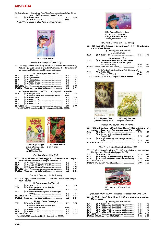 Australia Stamp Catalogue 13th Edition