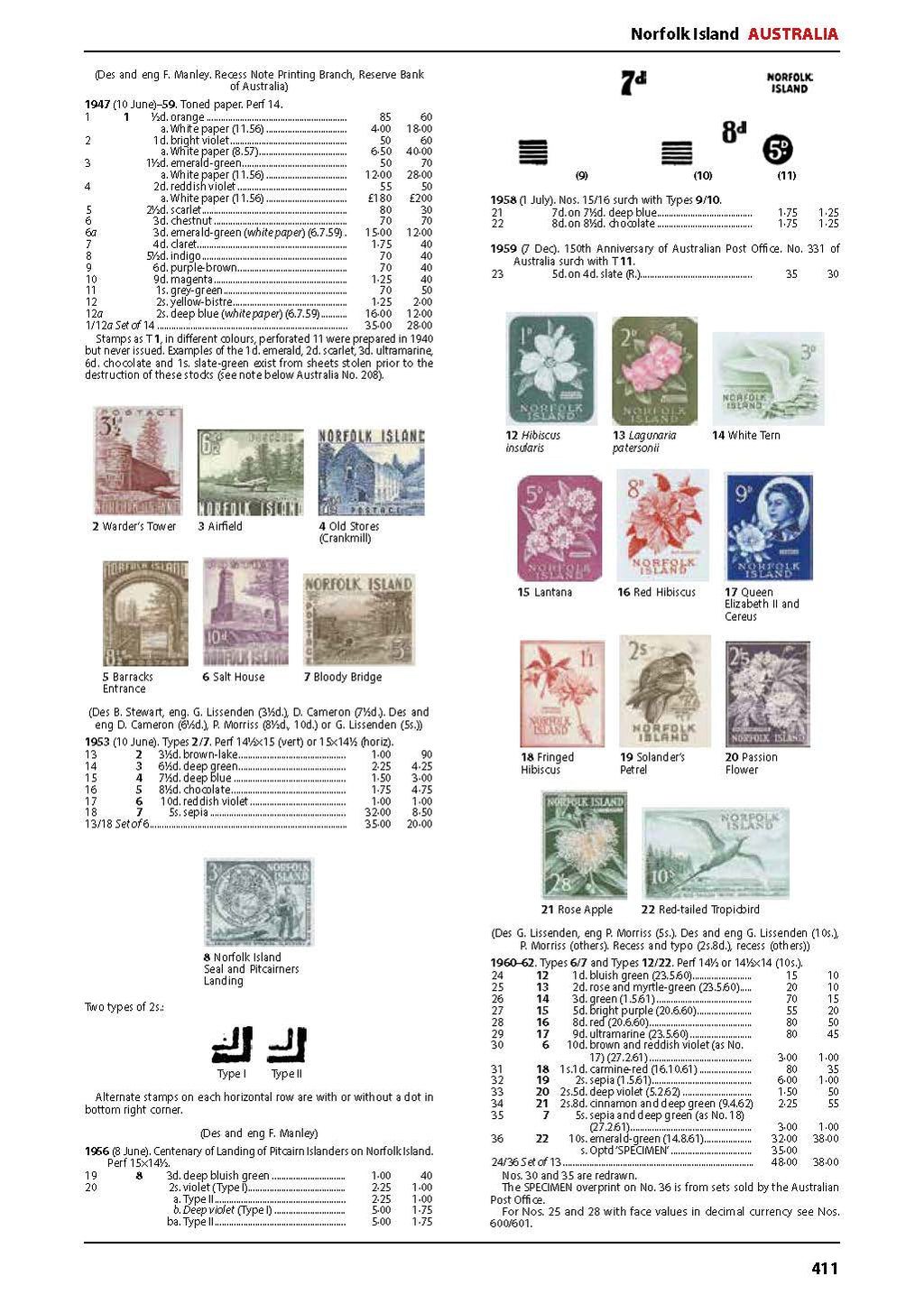 Australia Stamp Catalogue 13th Edition