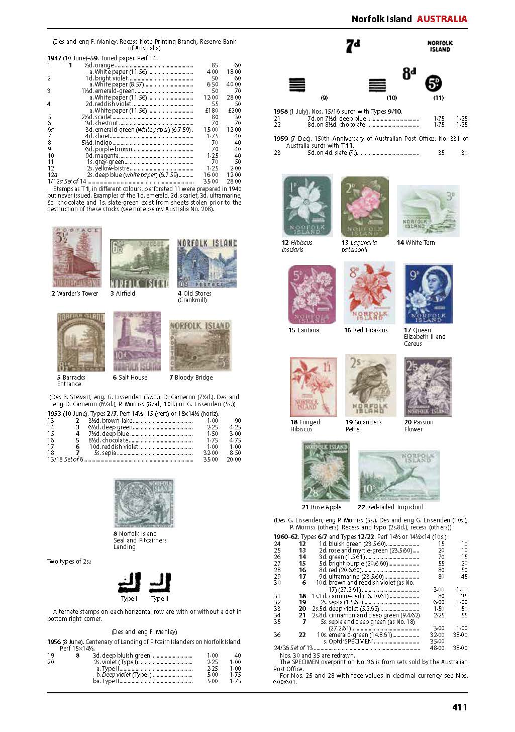Australia Stamp Catalogue 13th Edition