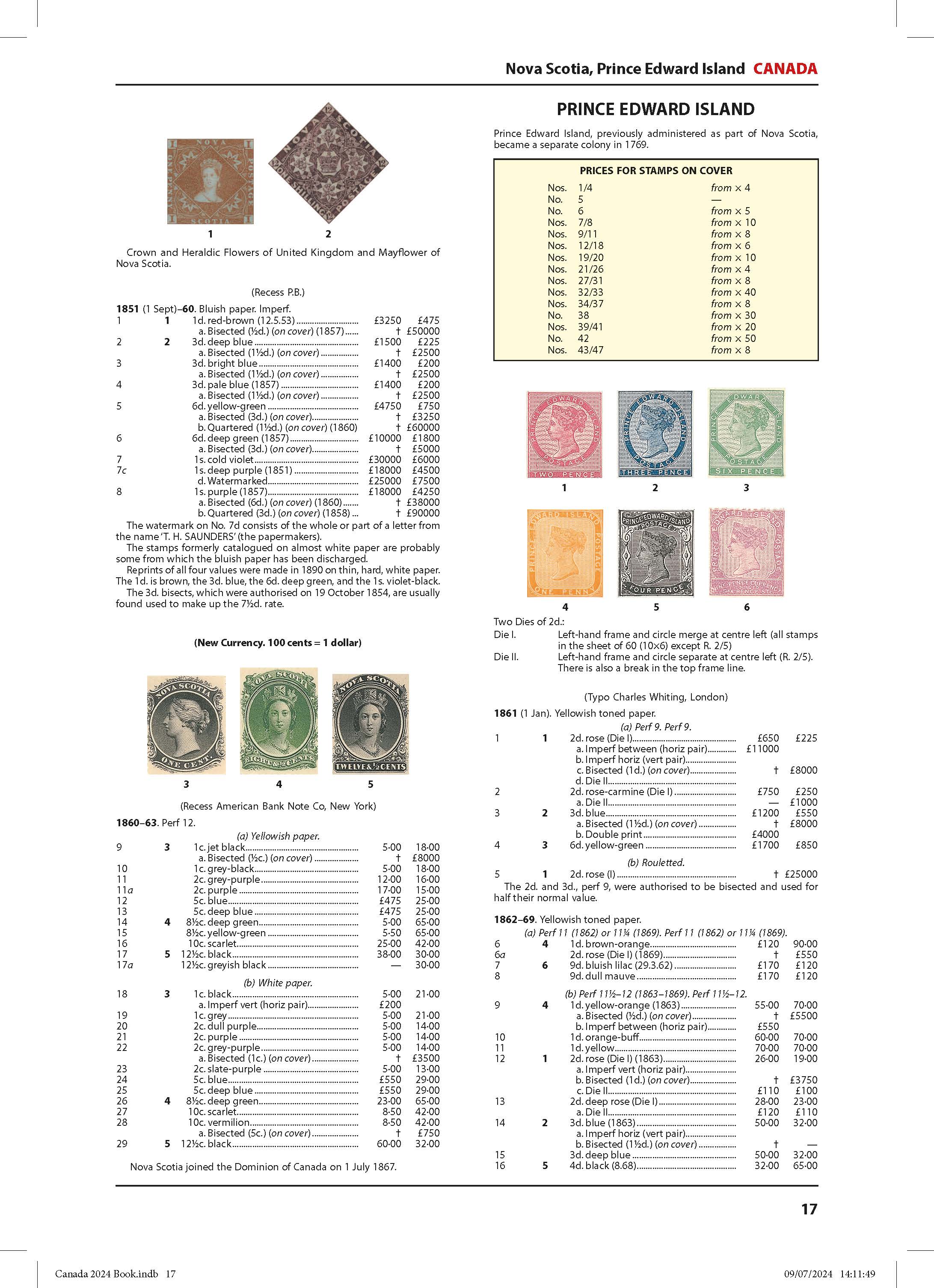 Canada & Provinces Stamp Catalogue 8th Edition
