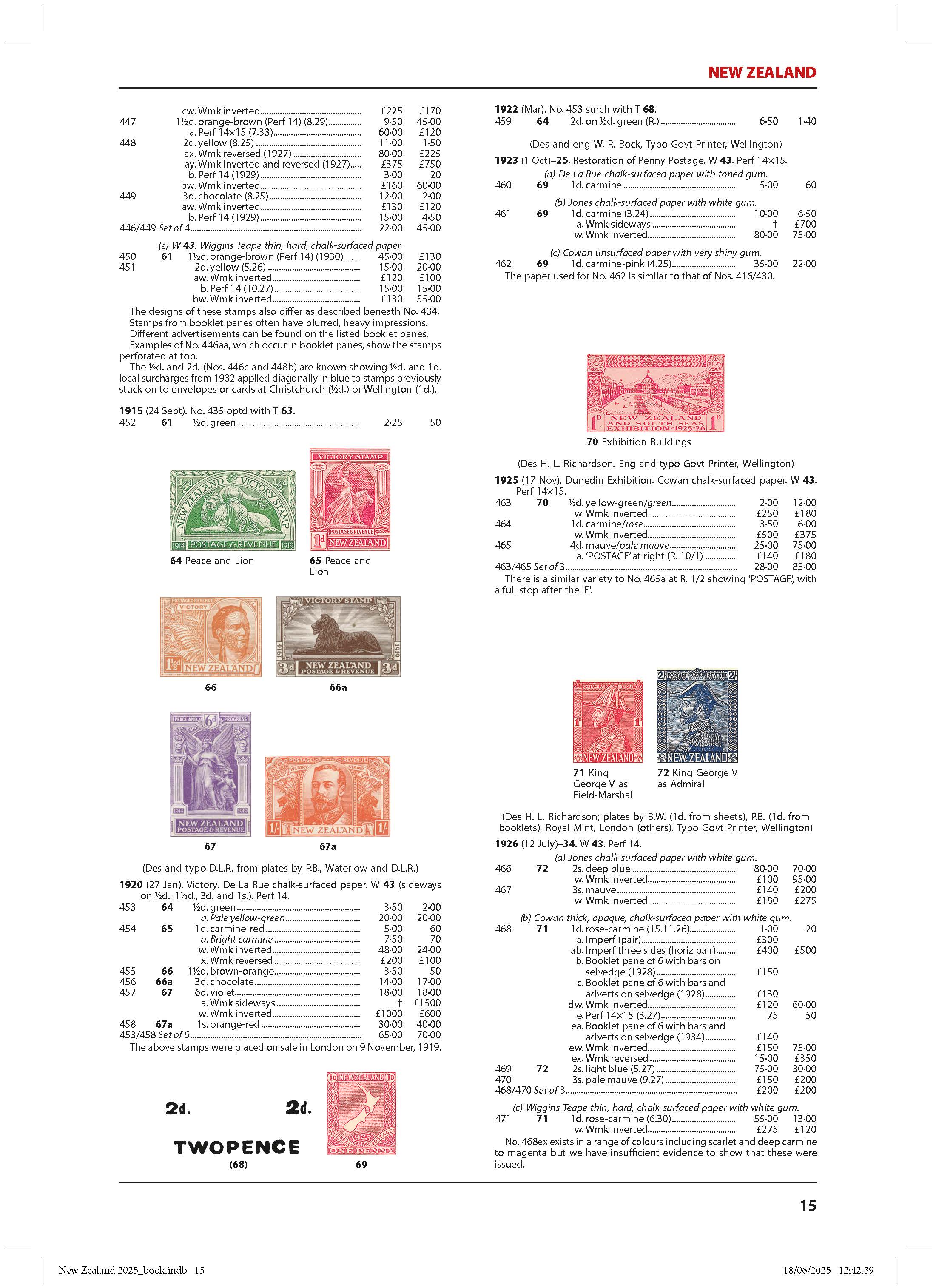 New Zealand Stamp Catalogue 8th Edition