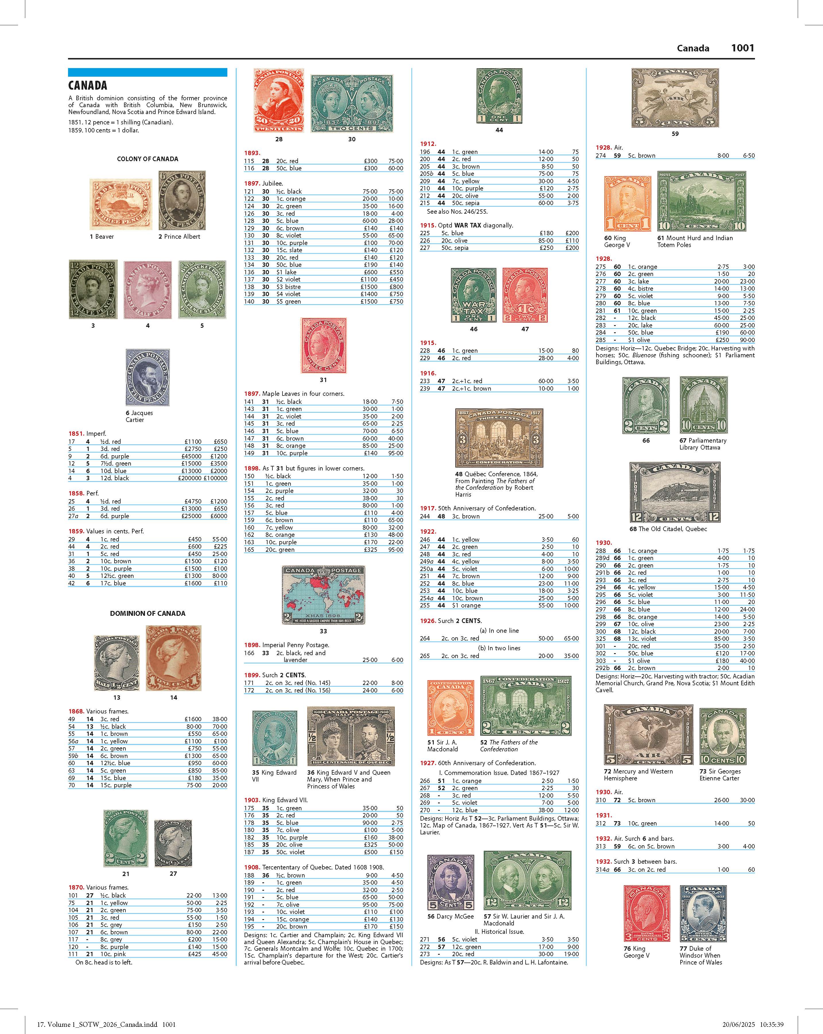 2026 Stamps Of The World - Set Of 6 Catalogues – Stanley Gibbons