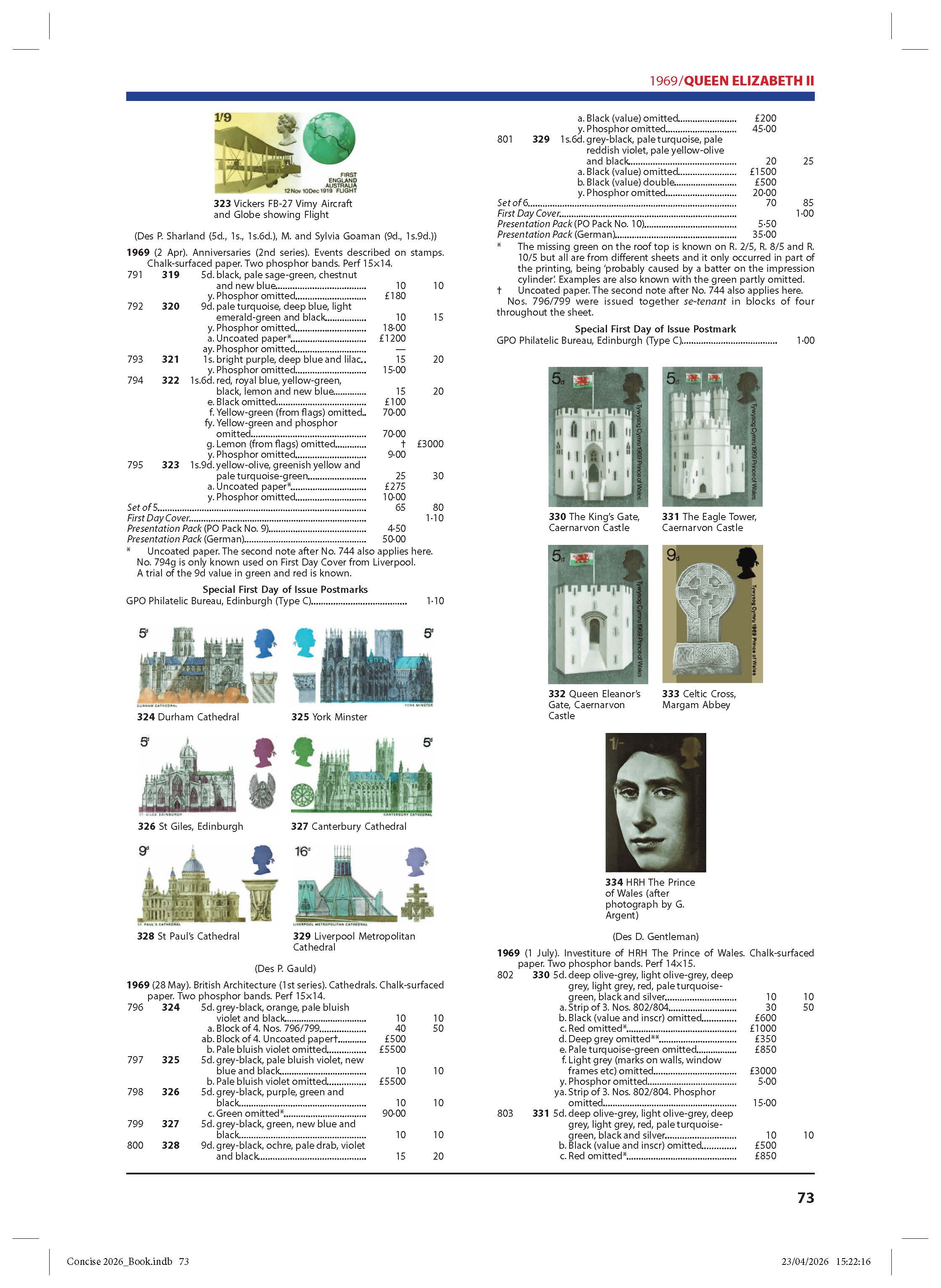 2026 Great Britain Concise Stamp Catalogue